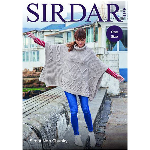 Sirdar 8179 No 1 Chunky Poncho