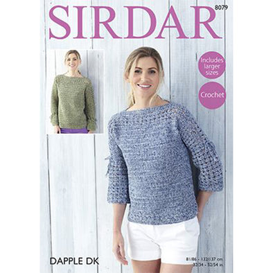 Sirdar 8079 Dapple DK Tops