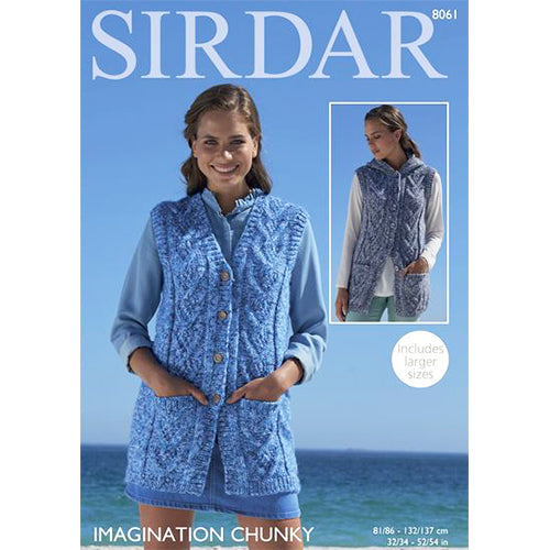 Sirdar 8061 Imagination chunky Vests