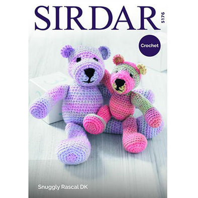 Sirdar 5176 Rascal DK Teddy Bears