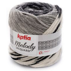 Melody Jacquard 251 Black Off White