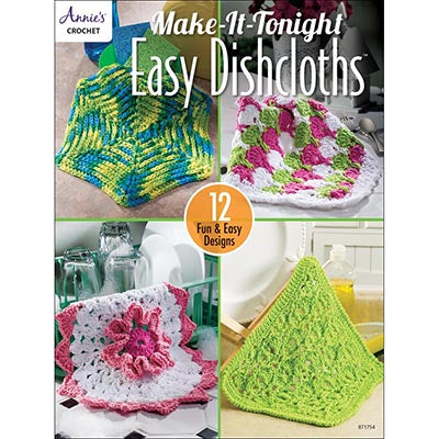 Annie's 871754 Easy Dishcloth