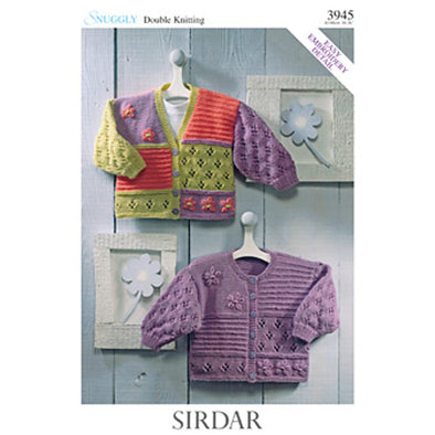 Sirdar 3945 Snuggle Patchwork Cardigan
