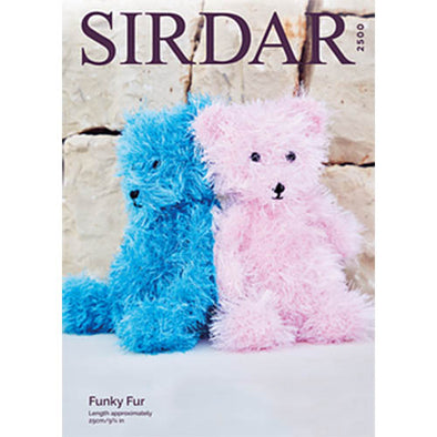 Sirdar 2500 Funky Fur Teddy Bear