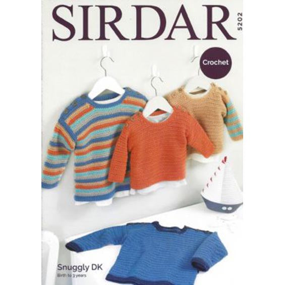 Sirdar 5202 Snuggly DK Sweaters