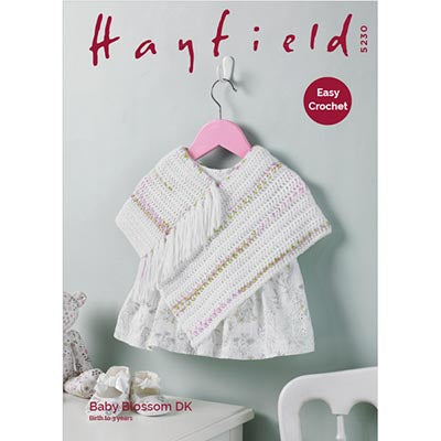 HAYFIELD 5230 Baby Blossom DK Poncho