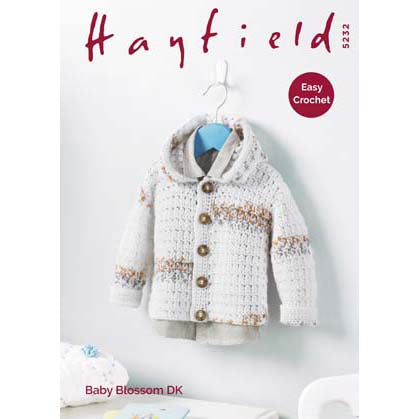 Hayfield 5232 Baby Blossom Chunky Jacket
