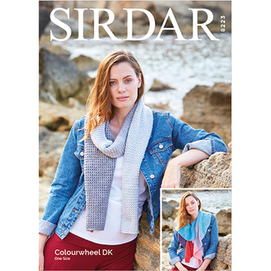Sirdar 8223 Colourwheel Dk Scarf