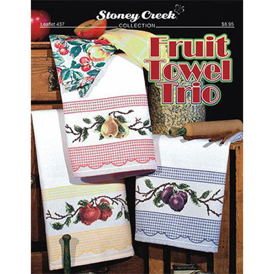Stoney Creek Leaflet 437 Fruit Towel Trio