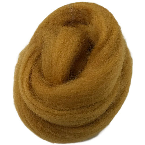 Corriedale Fibre 036 Butterscotch