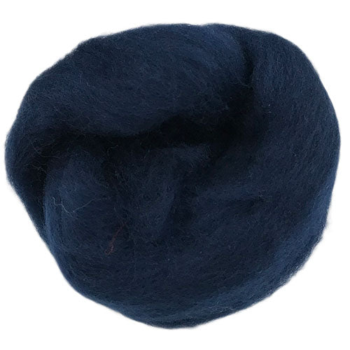 Corriedale Fibre 041 Indigo