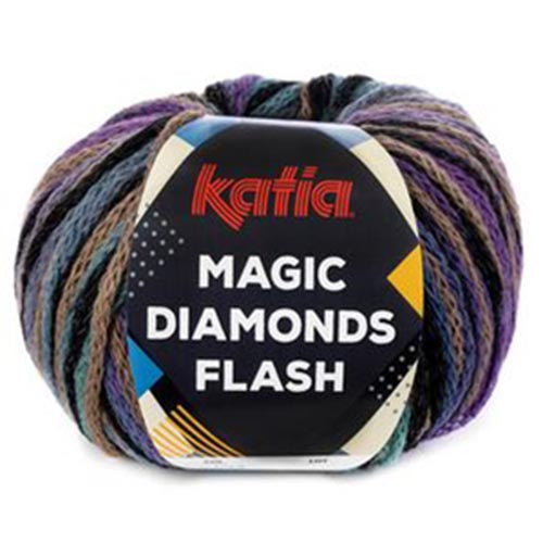 Magic Diamonds Flash 100 Beige Black Lilac Green