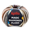 Magic Diamonds Flash 104 Brown Off white Rust Blue