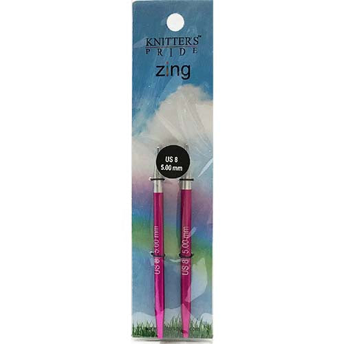 Circular Needle Tips Zing 5.00mm Reg