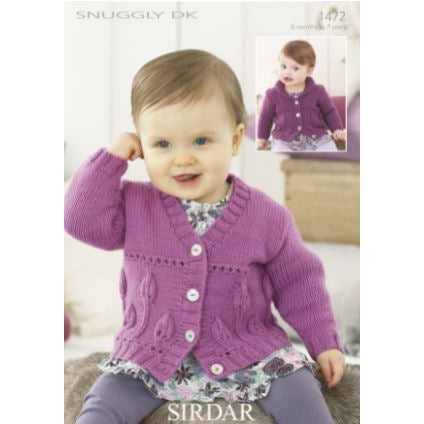 Sirdar 1472 Snuggly V-neck