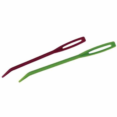 Needles 25mm Tapestry Green and Burgundy Plastic