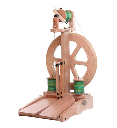 Spinning Wheel  - Kiwi 3 Lacquered