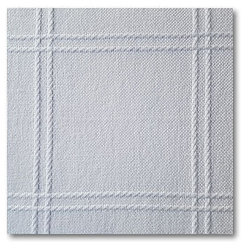 Afghan 18ct Anne Cloth White 145cm width