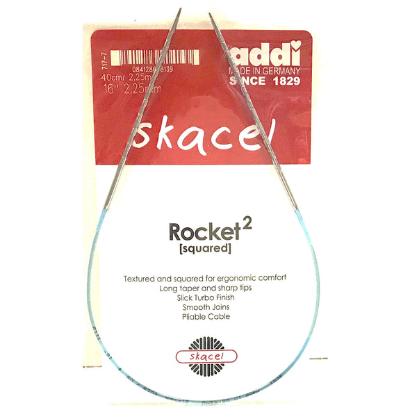 Circular Needle  2.25mm  40cm Rocket² [squared]