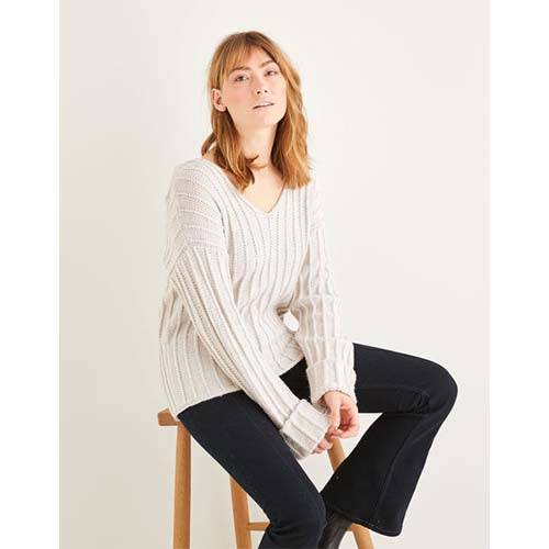 Sirdar 10208 Cashmere Merino Silk Sweater