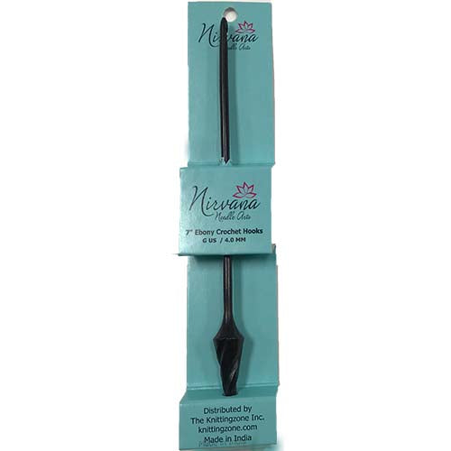 Crochet Hook  4.00mm Ebony