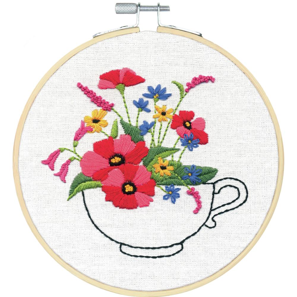 Dim 72-76195 Teacup Bouquet