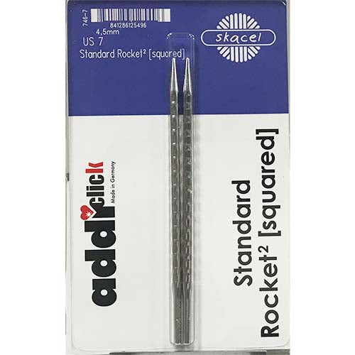 Circular Needle Points Addi  4.50mm Squared Regular 5"