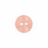 Button 226821  Shaped Light Rose Round 13mm