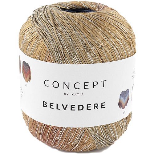 Belvedere 303 Pearl Blackberry Beige and Blue