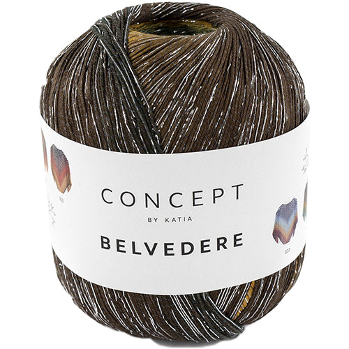 Belvedere 304 Green Blue Brown Ochre