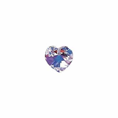 Beads 13047 Heart, Large - crystal