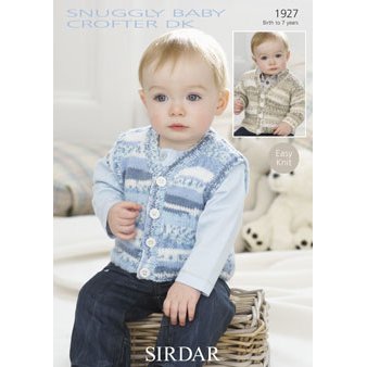 Sirdar 1927 Baby Crofter Vest