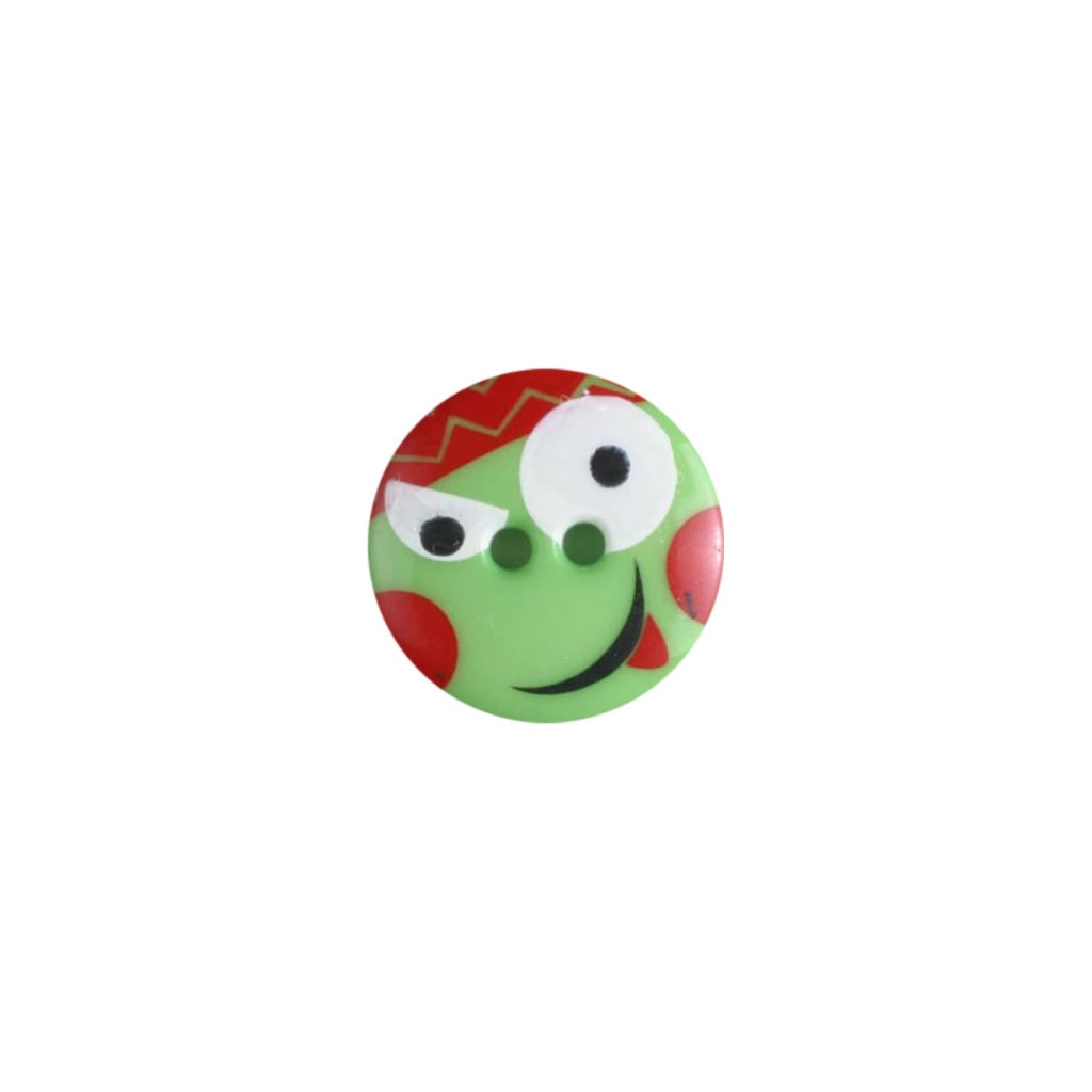 Button 221806 Pirate Round 13mm