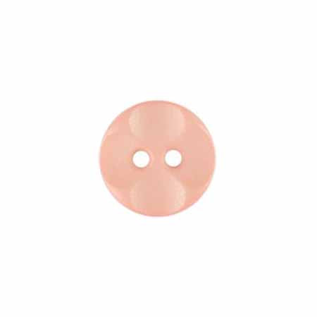 Button 226821 Light Rose Clover 13mm
