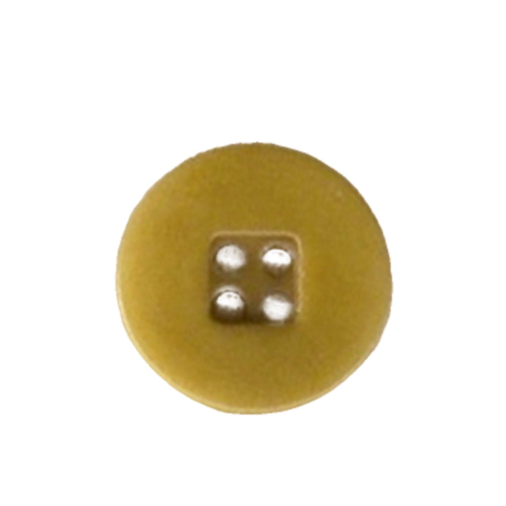 Button 49437 Sandy Green Windowpane 15mm