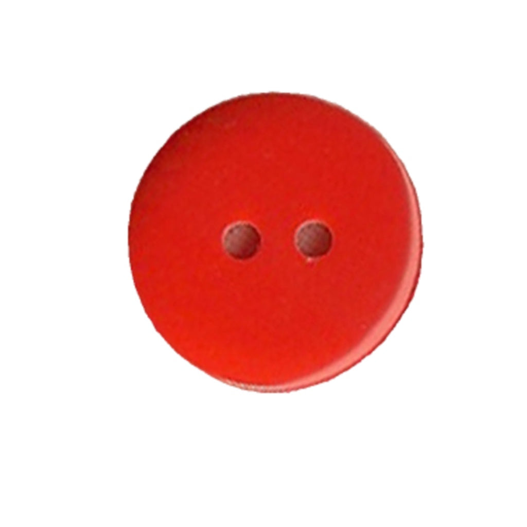Button 600926EB Red 18mm