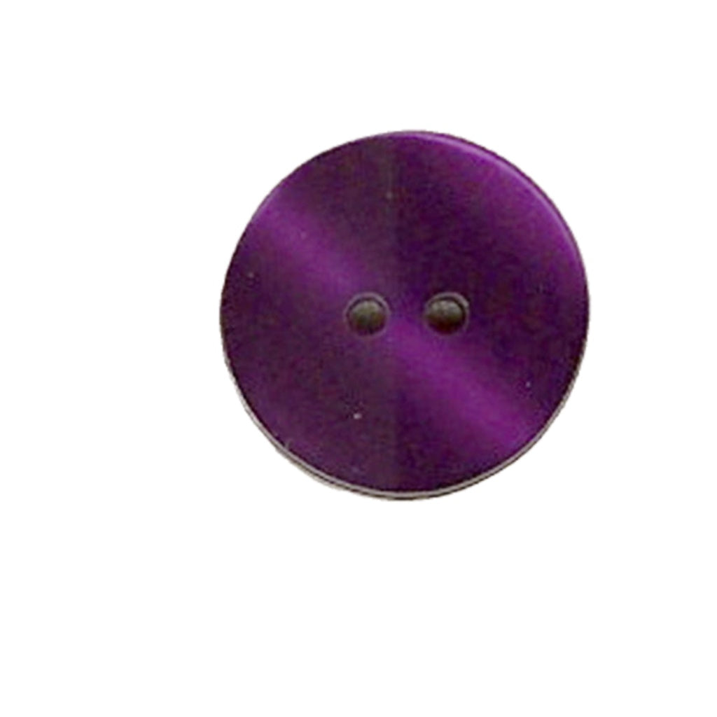 Button 811668 Purple Plain 18mm