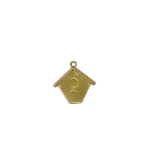 Charm J70112 Antique Gold Birdhouse