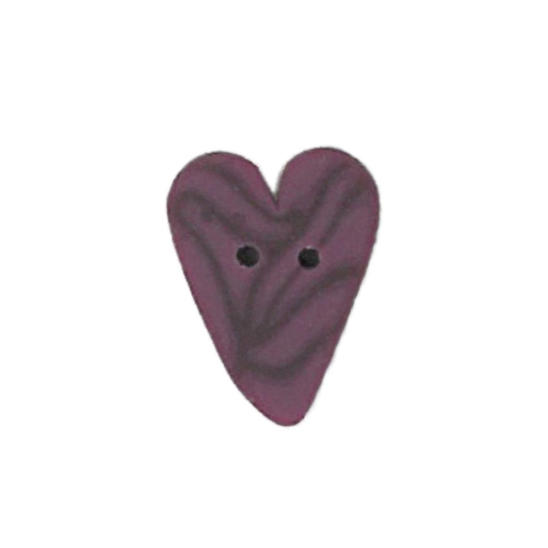 JAB3337.S Small Plum Velvet Heart