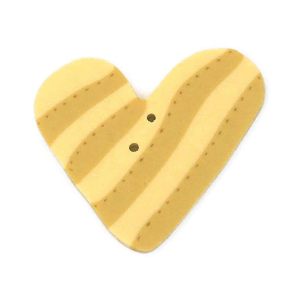 JABnh1006.Y Yellow Striped Heart
