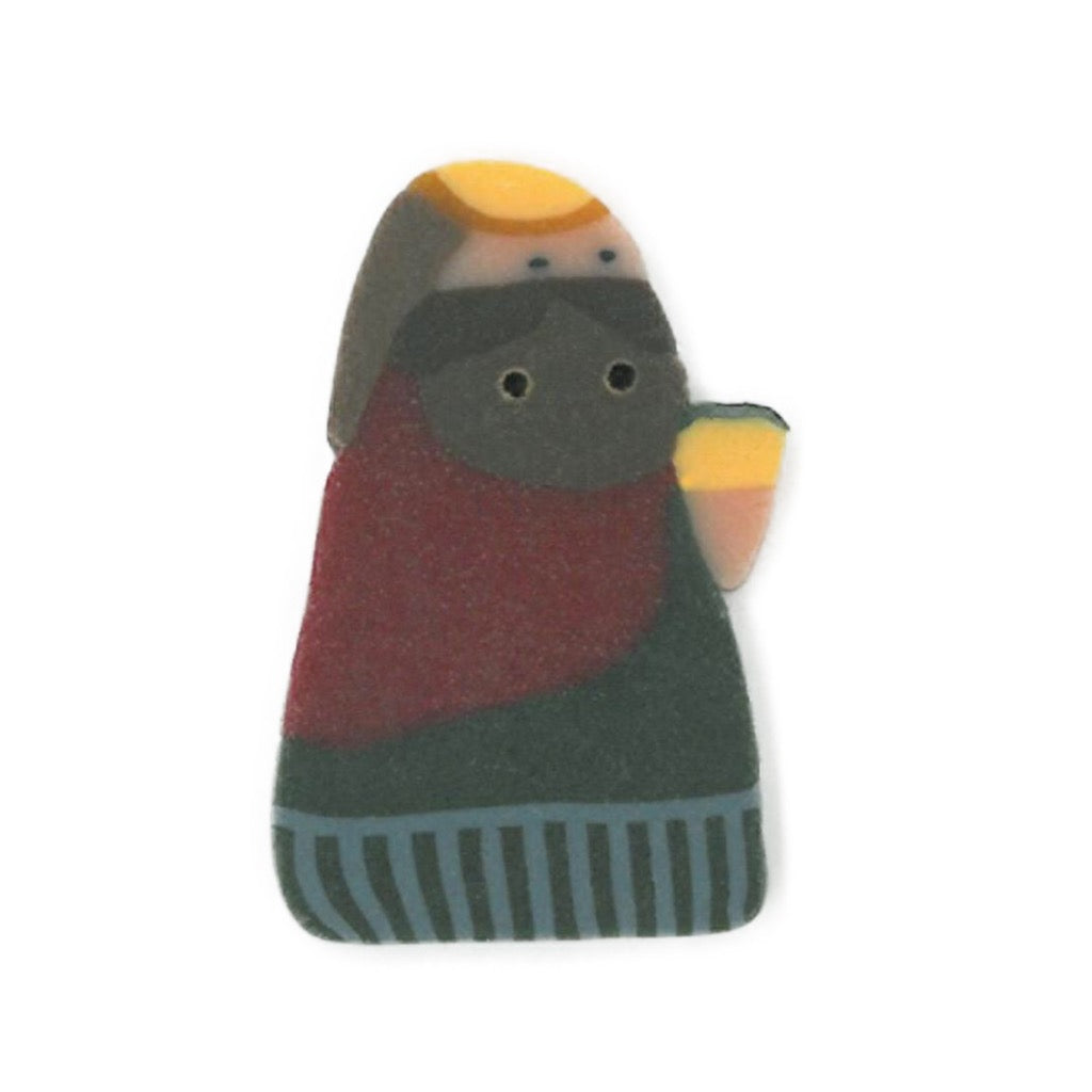 JABnh1069.M Red Wiseman Medium