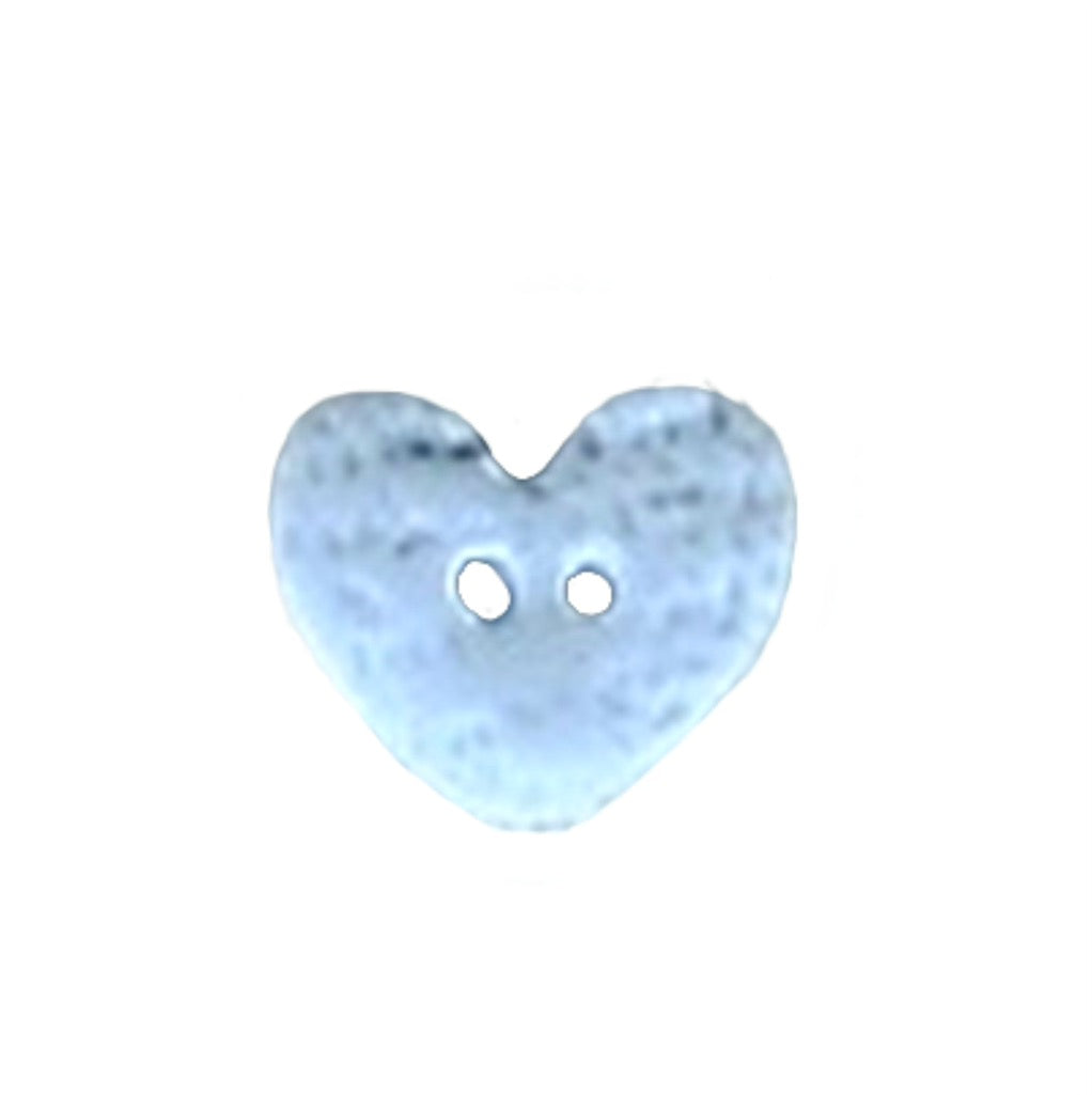 SB005BLS Heart Blue Stipple Small