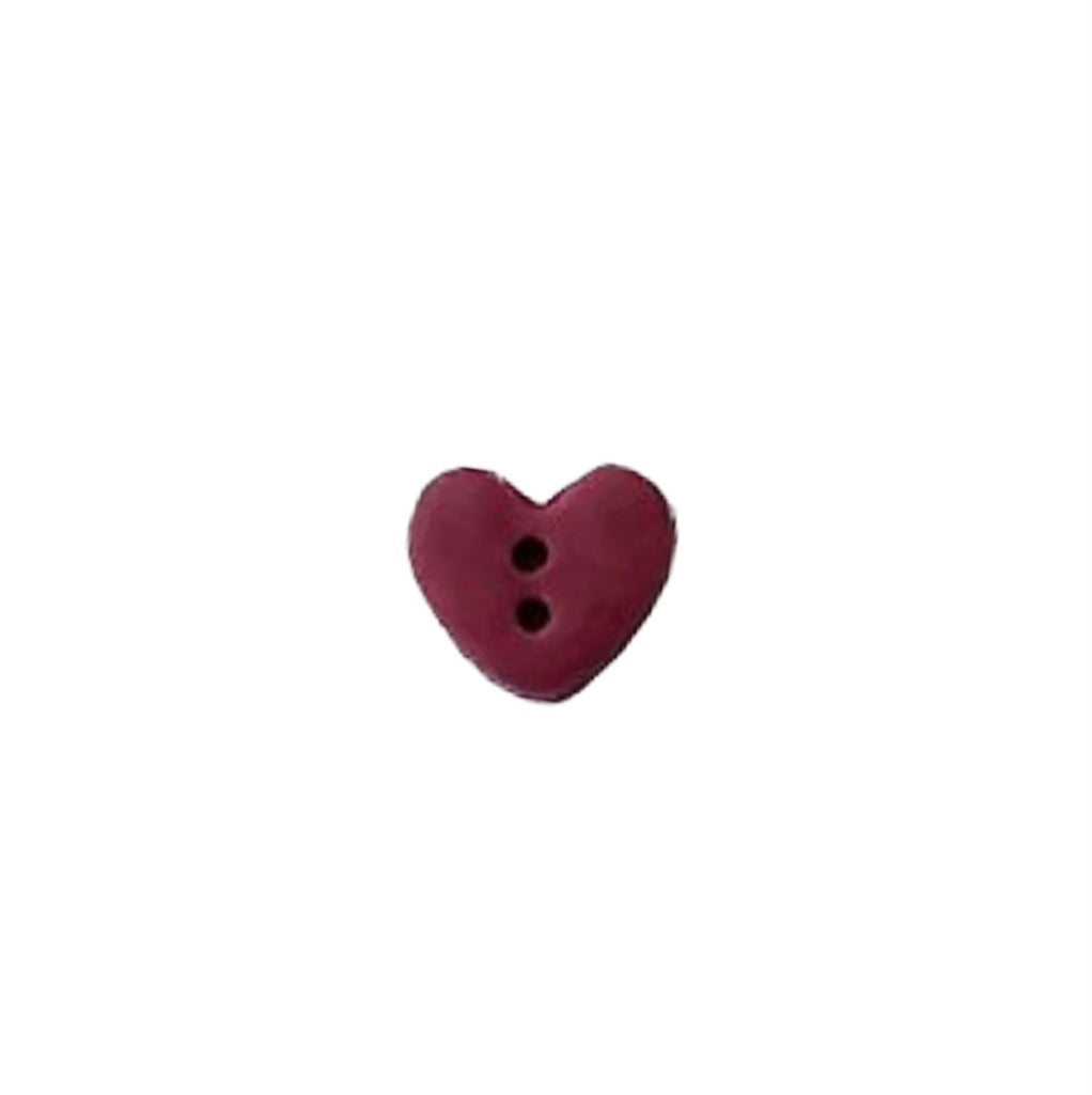 SB005DRDXS Heart Dark Red X Small
