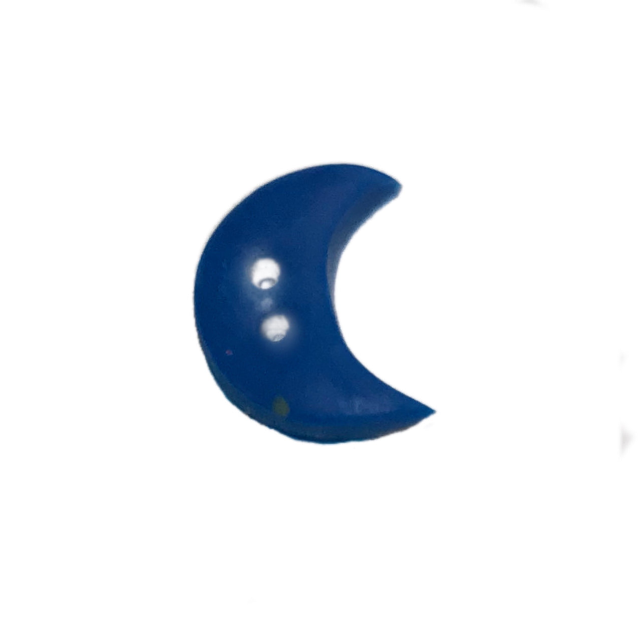 SB061EBM Electric Blue Crescent Moon Medium