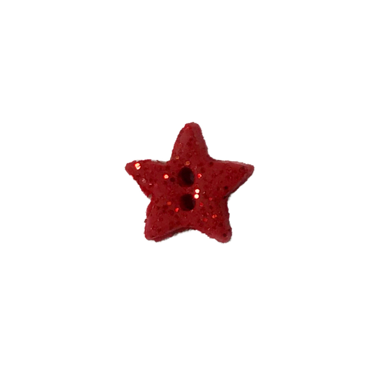 SB062RGS Red Glitter Star Small