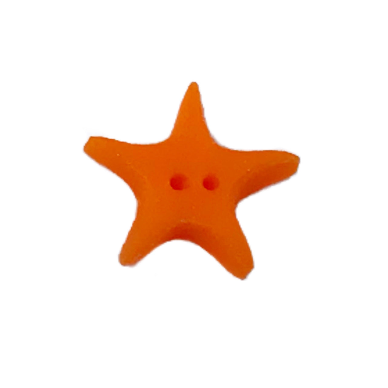 SB072GOSM Glow Orange Pulled Star Small Medium