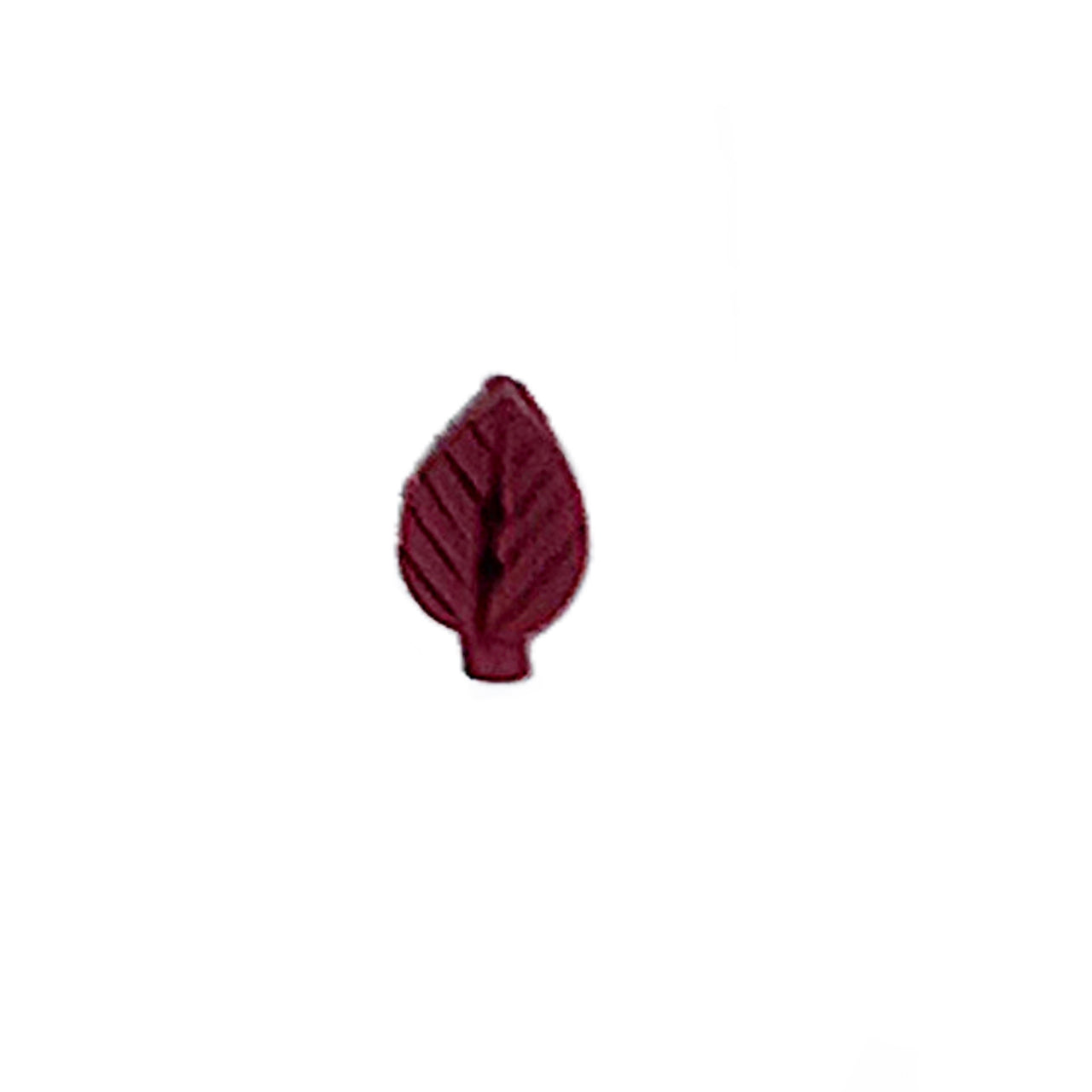 SB078BDXS Bordeau Leaf with Stem Extra Small