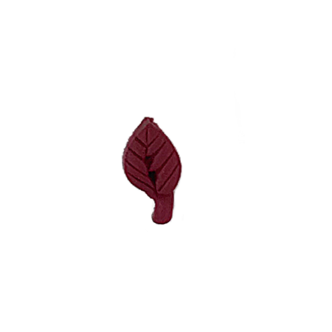 SB079BDXS Bordeau Leaf with Long Stem Extra Small