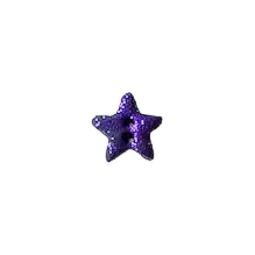 SB100PGS Purple Glitter Galaxy Star Small