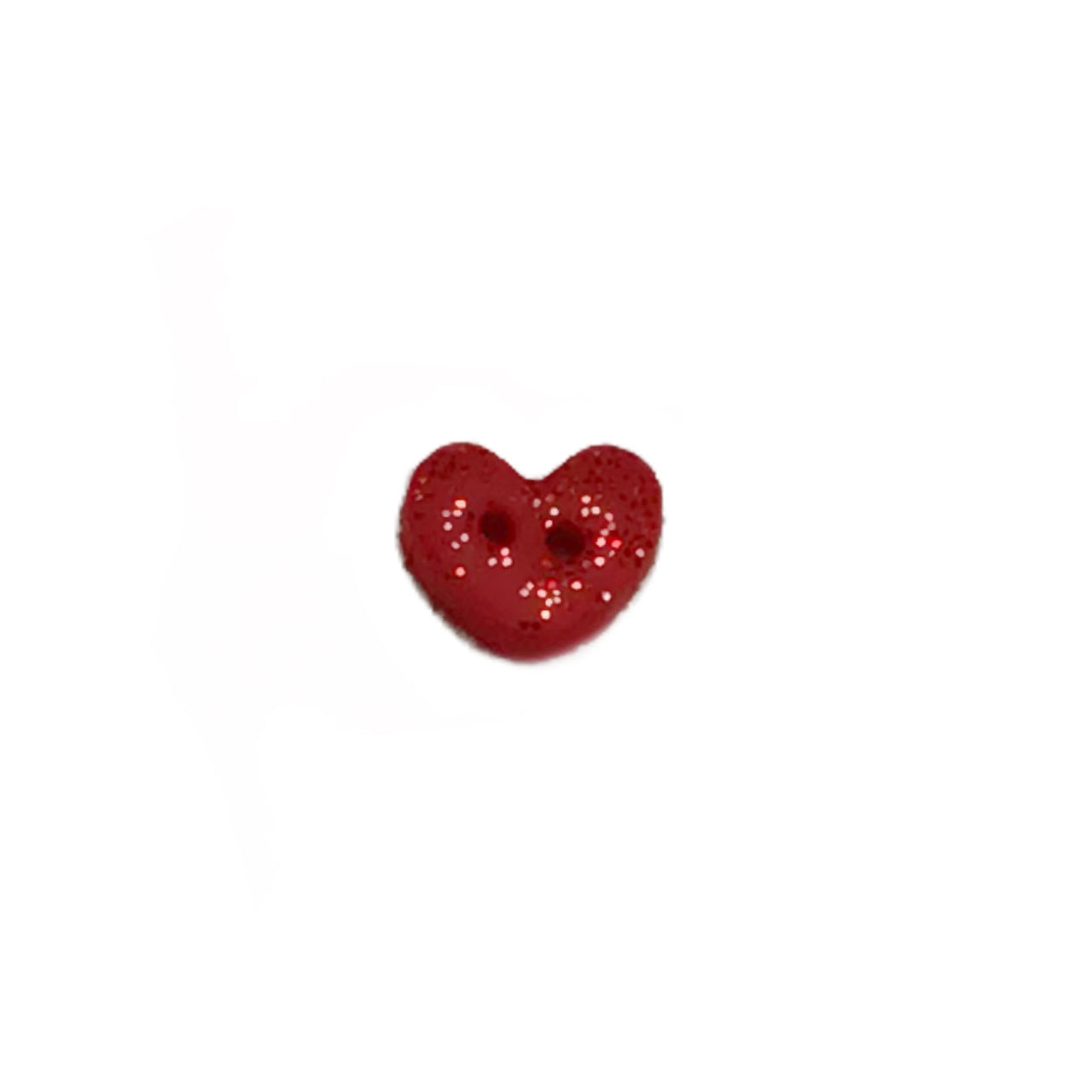 SB102S Red Glitter Heart Small